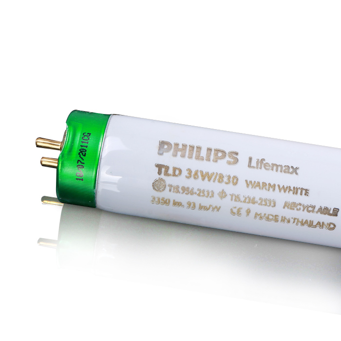 PHILIPS 标准光源TL83灯管LIFEMAX TL-D 36W/830 1SL/25