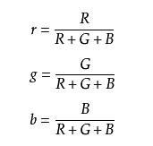 色度坐标与三刺激值的计算公式
